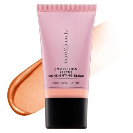 bareMinerals Complexion Rescue Highlighting Liquid Blush Vegan Peach Glow 0.5 Ounce - Maison des fragrances