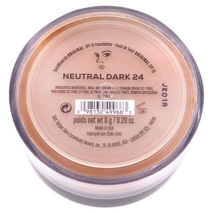 bareMinerals Face Foundation for Women 8ml Neutral Dark 8g - Maison des fragrances