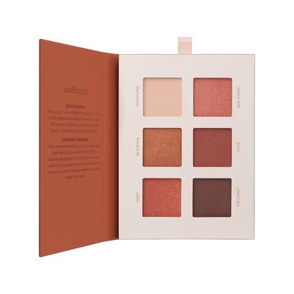 bareMinerals Mineralist Eyeshadow Palette Six Richly Pigmented Blendable Shades Talc - Free Eye Shadow Palette Makeup Vegan Warmth - Maison des fragrances