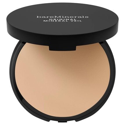 bareMinerals Original Pressed Mineral Veil Setting Powder with Puff Applicator Matte Weightless Talc - Free Finishing Powder Makeup Vegan - Maison des fragrances