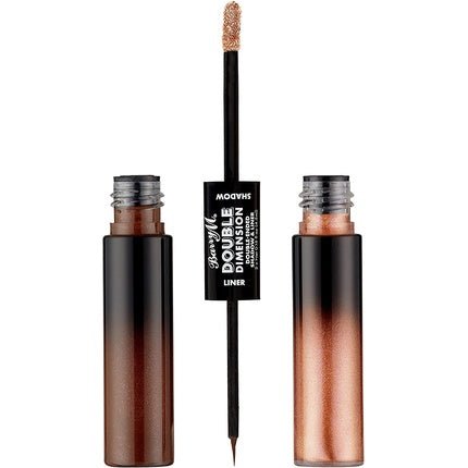 Barry M Double Dimension Double Ended Duo Eye Shadow and Eye Liner Infinite Bronze - Maison des fragrances