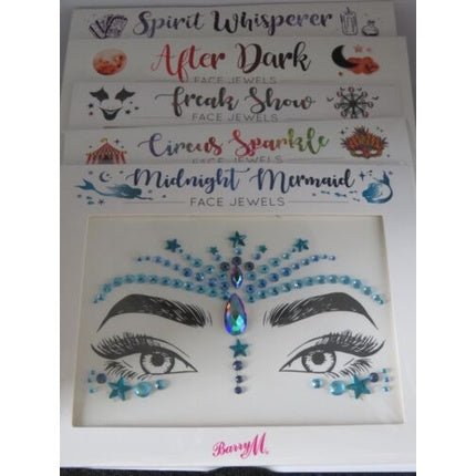 Barry M Face Jewels Adhesive Temporary Face Jewels - Choose Your Design - Maison des fragrances