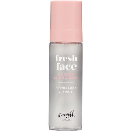 Barry M Fresh Face Fixation Makeup Setting Spray with Aronia Berry and Vitamin C Clear Fixation Finish - Maison des fragrances