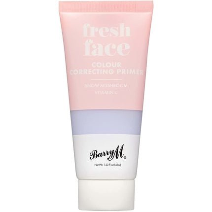 Barry M Fresh Face Purple Colour Correcting Primer to Conceal Yellow Tones 35ml - Maison des fragrances