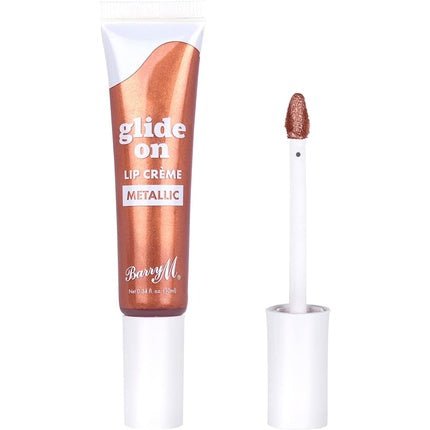 Barry M Glide On Lip Crème Shade Rich Bronze Metallic Bronze - Maison des fragrances