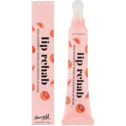 Barry M Lip Rehab Tinted Nourishing Lip Mask Pink Grapefruit Flavour - Maison des fragrances