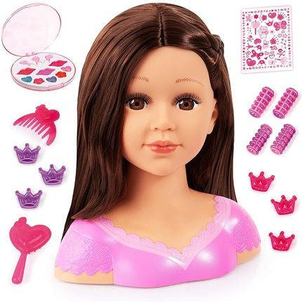Bayer Design Charlene Super Model Styling Head with Makeup and Accessories - Maison des fragrances