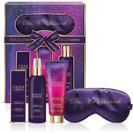 Baylis & Harding Midnight Fig & Pomegranate Luxury Beauty Sleep Gift Set - Maison des fragrances