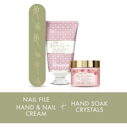 Baylis & Harding Royale Garden Rose Poppy & Vanilla Luxury Manicure Gift Set - Maison des fragrances