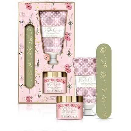 Baylis & Harding Royale Garden Rose Poppy & Vanilla Luxury Manicure Gift Set - Maison des fragrances