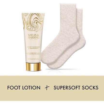 Baylis & Harding Sweet Mandarin and Grapefruit Luxury Foot Care Gift Set - Vegan Friendly - Maison des fragrances