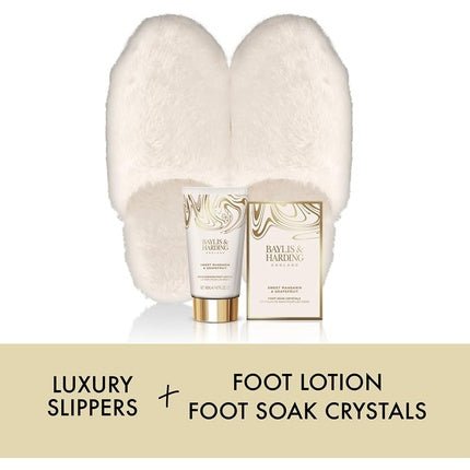 Baylis & Harding Sweet Mandarin & Grapefruit Luxury Slipper Gift Set - Vegan Friendly - Maison des fragrances