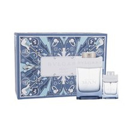 Bvlgari Man Glacial Essence Gift Set - Eau De Parfum 100 Ml And Eau De Parfum 15 Ml Bvlgari