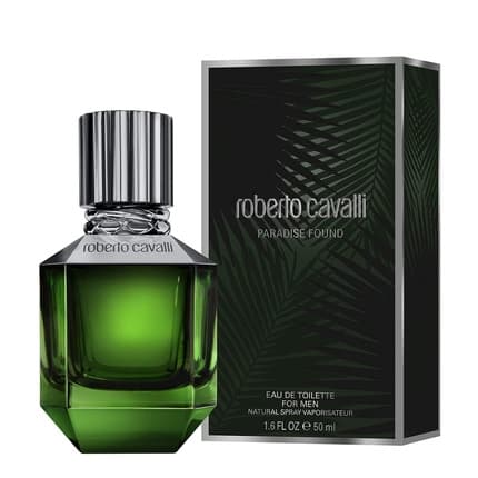 Roberto Cavalli Paradise Found For Men Eau De Toilette 50ml Spray