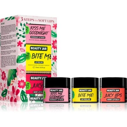 Beauty Jar 3 Steps to Soft Lips Gift Set (for Lips) - Maison des fragrances