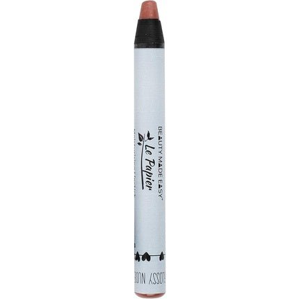 Beauty Made Easy Le Papier Dark Nude Moisturising Vegan Glossy Lipstick Dusty Rose 6g - Maison des fragrances