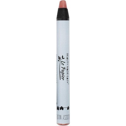 Beauty Made Easy Le Papier Nude Pink Moisturising Vegan Glossy Lipstick Blush 6g - Maison des fragrances