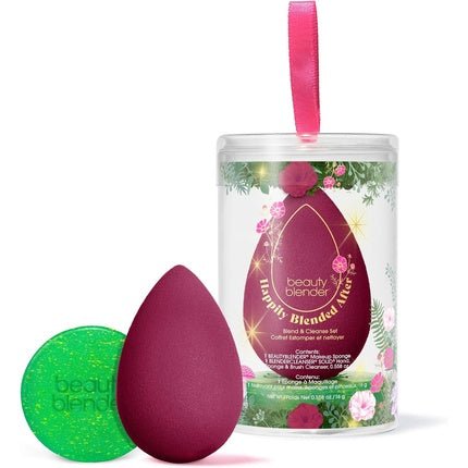 Beautyblender Happily Blended After Blend & Cleanse Beautyblender Set Makeup Sponge Vegan Cruelty Free Made in USA - Maison des fragrances