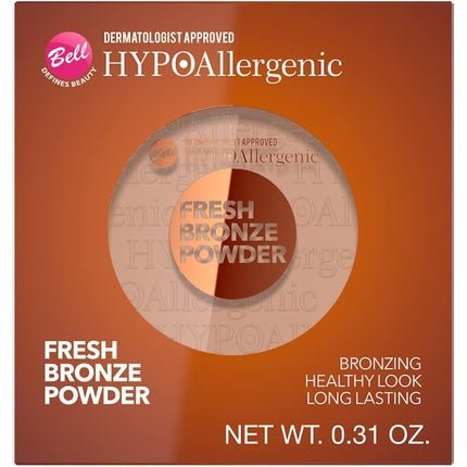 Bell HYPOAllergenic Fresh Bronze Powder 2.9g Medium Bronze - Maison des fragrances