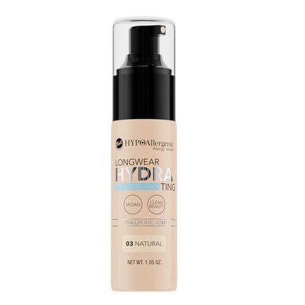 Bell HYPOAllergenic Longwear Hydrating Balm Foundation 30g Shade 03 Natural - Maison des fragrances