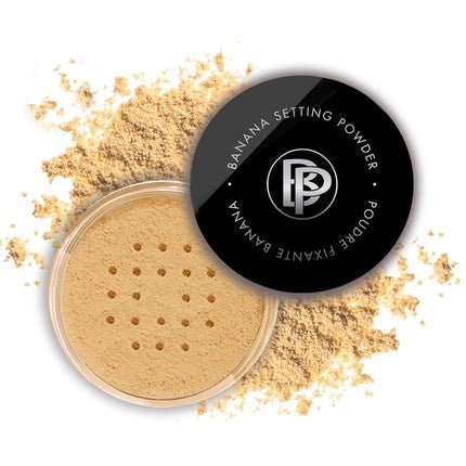 Bellapierre Banana Setting Powder Lightweight Color - Correcting Powder with All Day Makeup Protection 0.14 Oz - Maison des fragrances