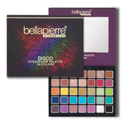 Bellapierre Disco Eyeshadow Makeup Palette 35 Colorful Shades Matte Satin Shimmer Glitter Finishes Non - Toxic Paraben Free Vegan Cruelty Free - Maison des fragrances