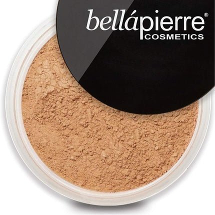 Bellapierre Mineral Foundation Powder Full Coverage SPF 15 Vegan & Cruelty - Free 9g Maple - Maison des fragrances