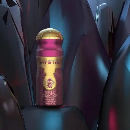 Belle Creation Extra Long Lasting Daily Perfume Body Spray For Her 250ml with Jasmine and Musk - Maison des fragrances