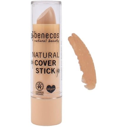 Benecos Natural Beauty Biocosmetics Cover Stick High Coverage Talk - Free Vegan Beige - Maison des fragrances
