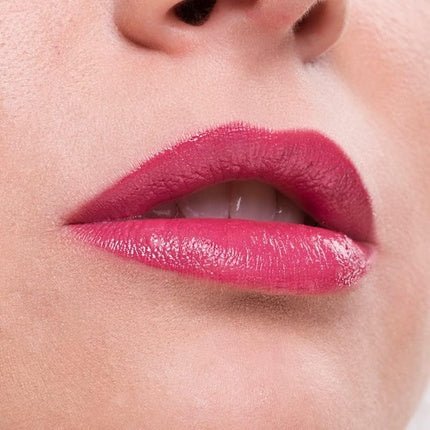Benecos Natural Cosmetics Shimmering Lipstick with Organic Jojoba Oil and Organic Beeswax 4.5g Pink Rose - Maison des fragrances