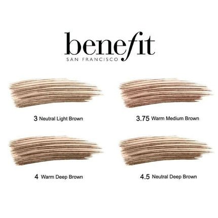 Benefit Gimme Brow+ Volumizing Fiber Gel 0.1oz 3.75 Warm Medium Brown - Maison des fragrances