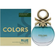 Benetton Blue from United Colors Eau de Toilette for Men Long Lasting Fresh Young and Casual Fragrance Citrus Fruity and Marine Notes Ideal for Day Wear 60ml - Maison des fragrances