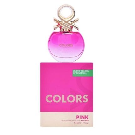 Benetton Pink Her Eau de Toilette Spray 50ml for Women - Maison des fragrances