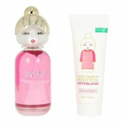 Benetton Sisterland Pink Raspberry Women's Perfume Set - Pack of 2 - Maison des fragrances
