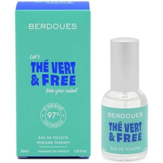Berdoues Perfume Therapy Green Tea Free Eau de Toilette (EDT) Mixte 30ml - Maison des fragrances