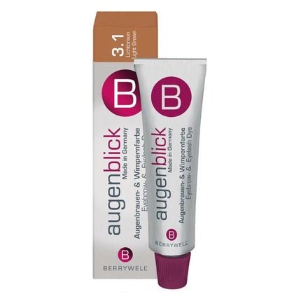Berrywell Augenblick Eyelash Tint No. 3.1 Light Brown 15ml - Maison des fragrances