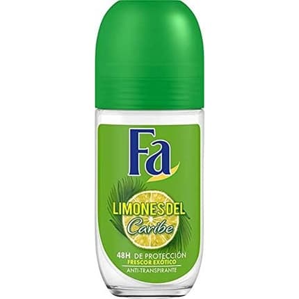 FA Lemons Of Caribbean Deodorant Rollon Déodorant (Déo) Mixte 50ml