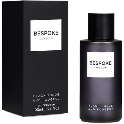 Bespoke London Black Suede and Fougere Eau de Parfum (EDP) Homme 100ml - Maison des fragrances