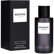 Bespoke London Black Suede and Fougere Eau de Parfum (EDP) Homme 100ml - Maison des fragrances