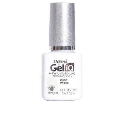 BETER Color Depend Gel iQ Pure White Nail Enamel 5ml - Maison des fragrances