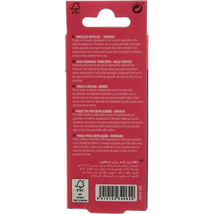 Beter Crab Tip Eyebrow Tweezers Stainless Steel - Maison des fragrances