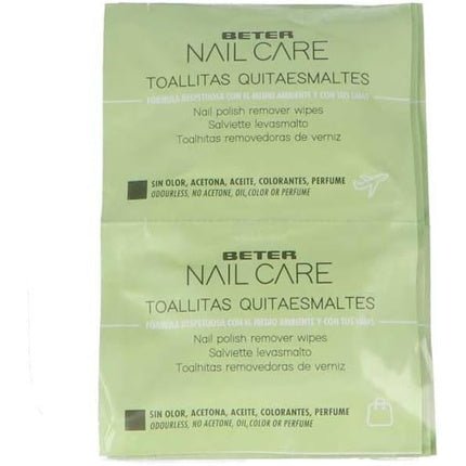 Beter Nail Polish Remover Wipe 10 Black Standard - Maison des fragrances