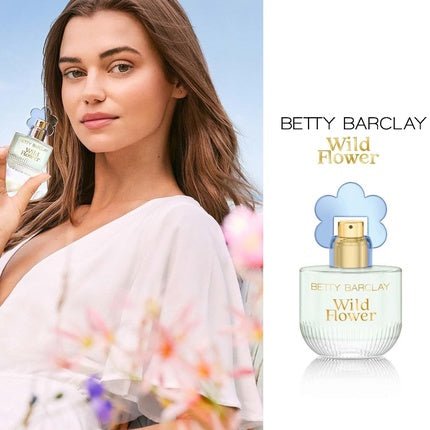 Betty Barclay Wild Flower Eau de Toilette 50ml Natural Spray Floral Lemon Rose Vanilla - Maison des fragrances