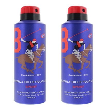 Beverly Hills Polo Club Sport 8 Deodorant Body Déodorant (Déo) Homme 175ml - Maison des fragrances