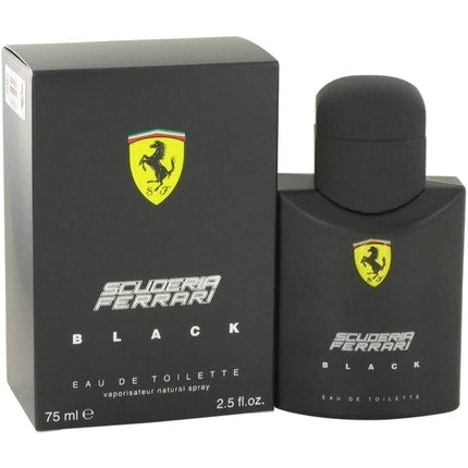 Ferrari Black Eau De Toilette 75ml Scuderia Men's Spray