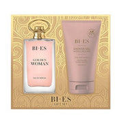 Bi Es Bi-Es Golden Woman Gift Set - & Shower Gel Eau de Parfum 90ml pour femme - Maison des fragrances
