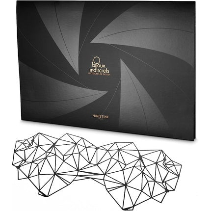 Bijoux Indiscrets Kristine Masquerade Vinyl Eye Mask - Comfortable, Flexible, Reversible - Maison des fragrances