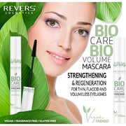 Bio Care 100% Natural & Vegan Volumizing Mascara Black Strengthening & Regenerating - Maison des fragrances