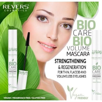 Bio Care 100% Natural & Vegan Volumizing Mascara Black Strengthening & Regenerating - Maison des fragrances