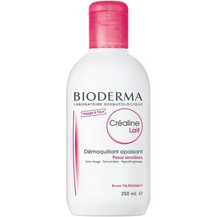 Bioderma Crealine Face and Eye Makeup Remover Cleansing Milk 250ml - Maison des fragrances